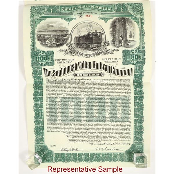 The Snohomish Valley Railway Co. [206023]