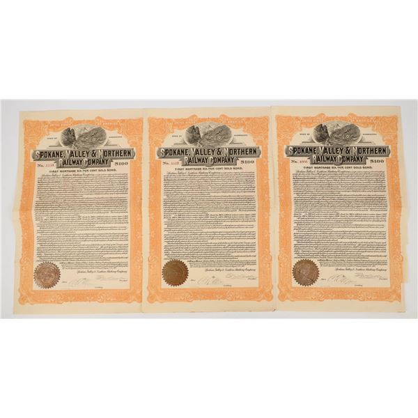 Spokane, Valley & Northern Railway Co. Bonds.(3) [206652]