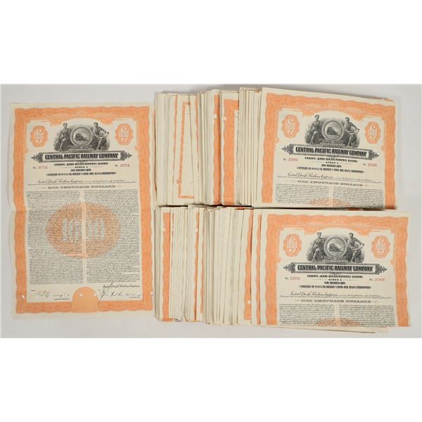 Central Pacific Railway Company Serie A Bonds c. 1949 (200+) [206325]