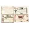 Image 1 : Four Different Civil War Era Railroad Stock Certificates  [198105]
