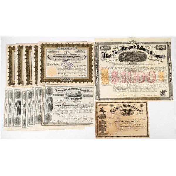 Miscellaneous Railroad & Other Stocks (27) [198117]