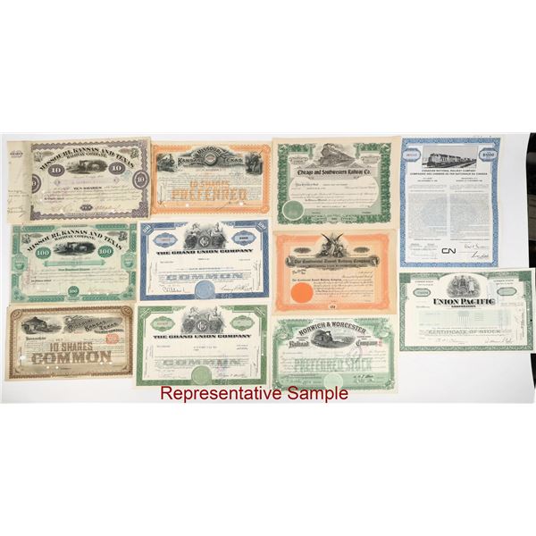 Miscellaneous U.S. Railroad Stock Group (18) [206874]