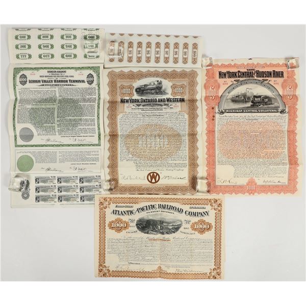 Railroad Bonds, 1880-1949 (4) [201469]
