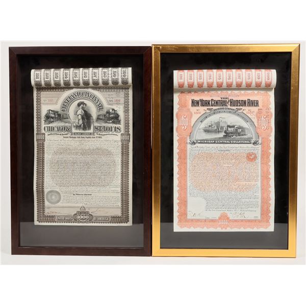 Railroad Bonds: New York Central & Hudson River and Cleveland, Cinn., Chicago & St. Louis Stocks Rai