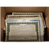 Image 2 : Railroad Stocks Box Lot [206586]