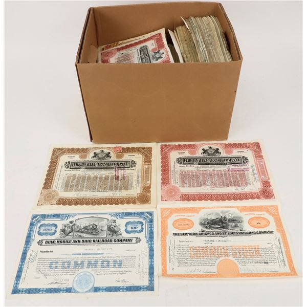 Railroad Box Lot; Lehigh Valley; Gulf Mobile; New York, Chicago [206588]