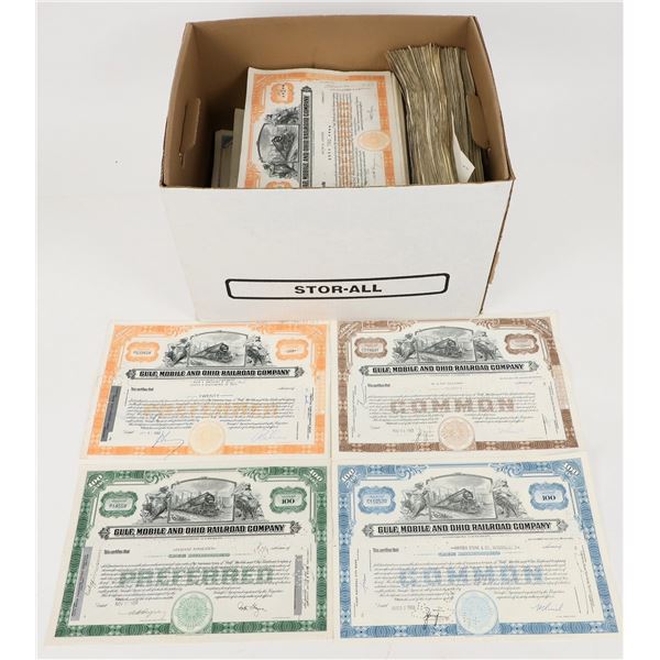 Railroad Box Lot: Gulf Mobile and Ohio Variety Box [206694]