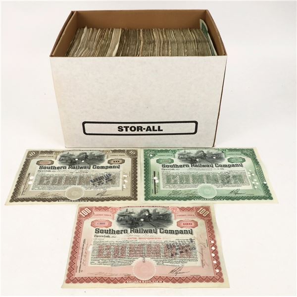 Railroad Box Lot: Southern Railway [206690]