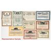 Image 1 : Railroad Stocks/Bonds Mixed Box Lot About 600 pieces [206734]