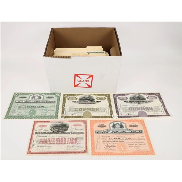 Railroad Stocks/Bonds Mixed Lot  [206739]