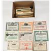 Image 1 : Railroad Stocks/Bonds Mixed Lot About 750 [206740]
