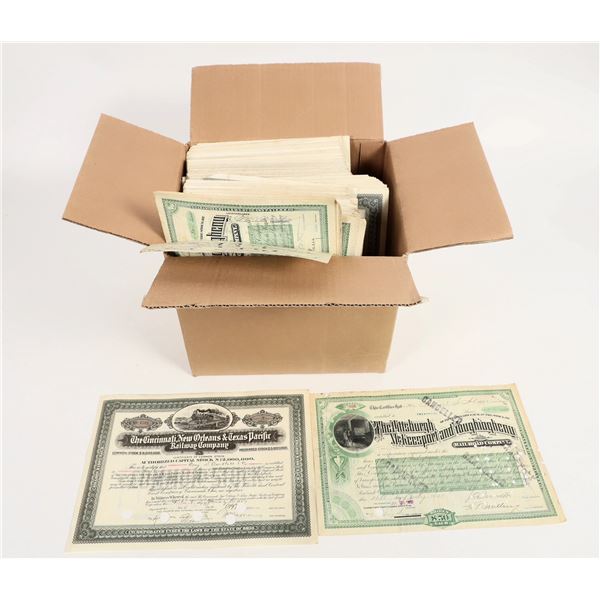 Railroad Stocks Variety Lot  [206717]