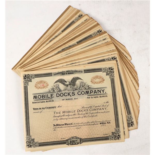 Mobile Docks Co. Stocks (200) [205877]