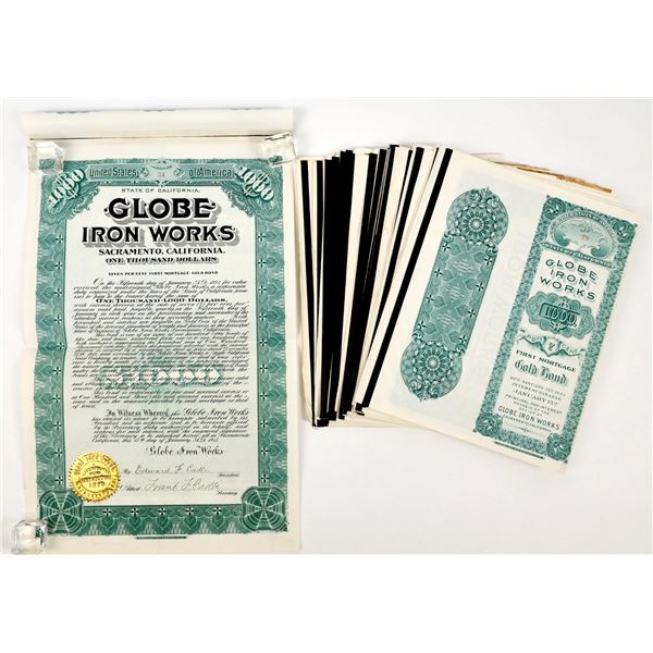 Globe Iron Works Bonds (17) [206641]