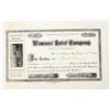 Image 1 : Wawona Hotel Company Stock Certificate, Yosemite, 1903 [197994]