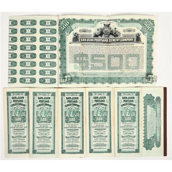 San Juan Portland Cement Co.. Bonds [206502]