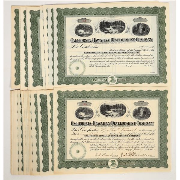 California-Hawaiian Development Co. c.1910-1930 About 50 [205910]