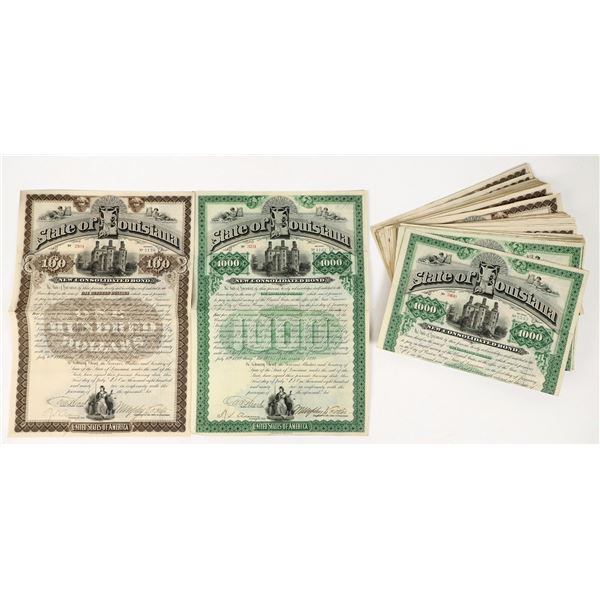 State of Louisiana New Consolidated Bonds c. 1892 About 40 [206214]