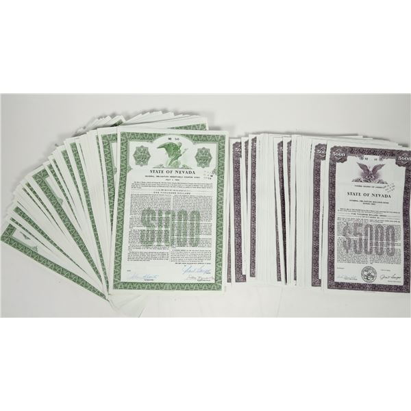 Nevada Bonds Grant Sawyer Signature [200748]