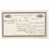 Image 1 : Edison Manufacturing Company Stock Signed by Thomas Edison [206926]