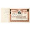 Image 1 : Edison Portland Cement Co. Stock Issued to & Signed Twice by Thomas Edison [206917]