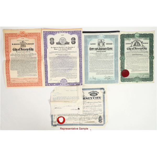 New Jersey Bonds Hoard (Several Hundred)  [205735]