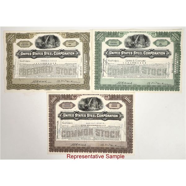 United States Steel Corporation Stocks  1926-1948  (180+) [205637]