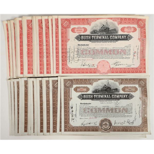 Bush Terminal Co. Stocks (60) [206169]