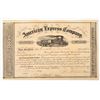 Image 1 : American Express Company Stock Signed by Butterfield & Fargo & Holland [197968]