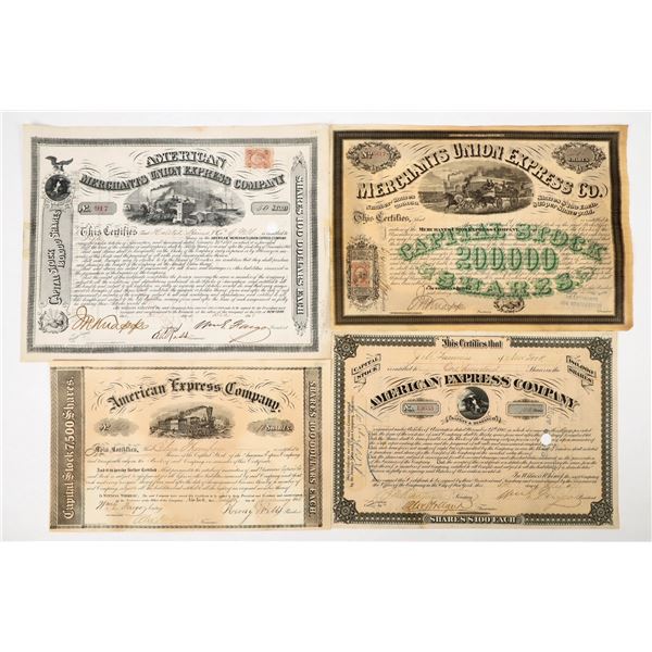 American Express Stock Collection (Three Different, Fargo Signatures) [206688]