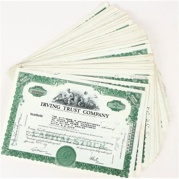 Irving Trust Company Stocks, 1958-59 (130) [205882]