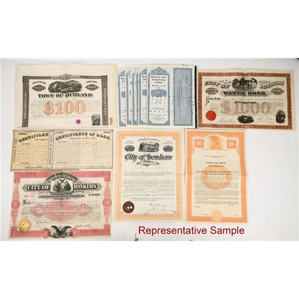 New York Bonds  c.1863-1971 (38) [205905]