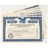 Image 1 : Supreme Sunrise Food Exchange Stock Certificates c. 1951 (8) [205608]
