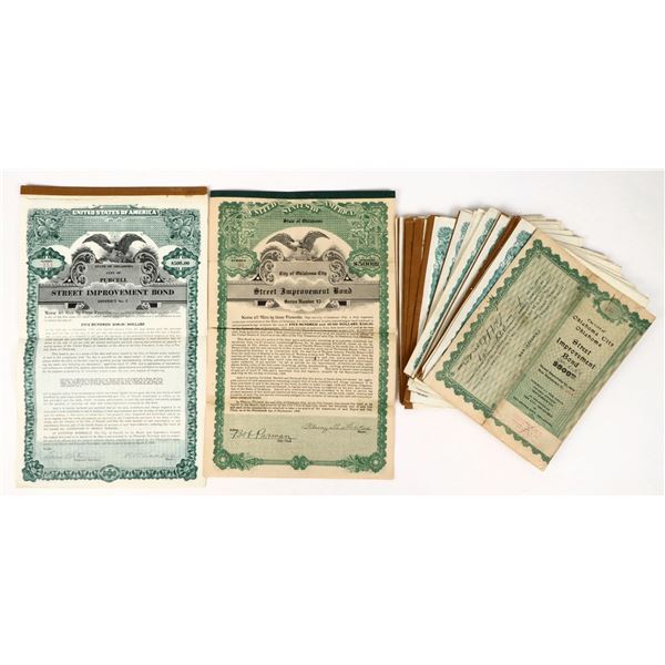 Oklahoma Bonds, c.1918-1923 About 30 [205890]