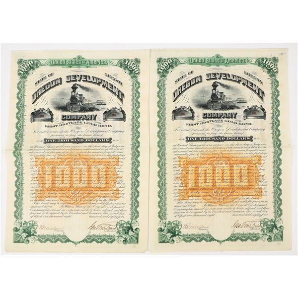Oregon Development Company Bonds  (2) [206658]