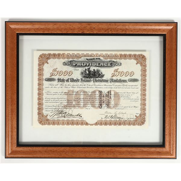 Providence City Bond 1901 [198646]