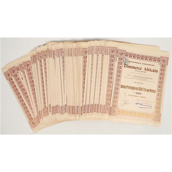 Compagnie Francaise Commerce Africain (80) [206491]