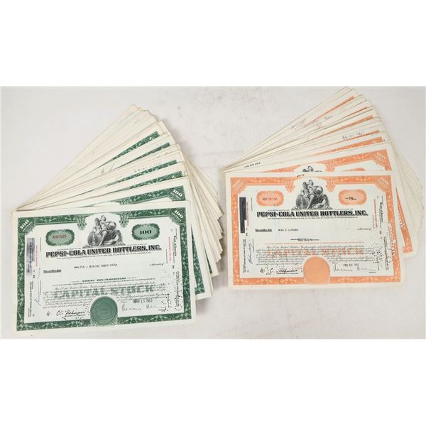 Pepsi-Cola Stocks, 1959-1964 (140) [205881]