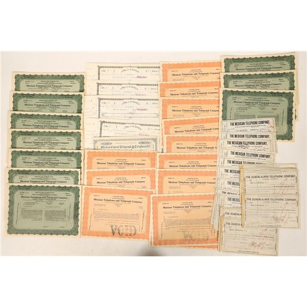 Mexico Telephone Stock Assortment [191028]