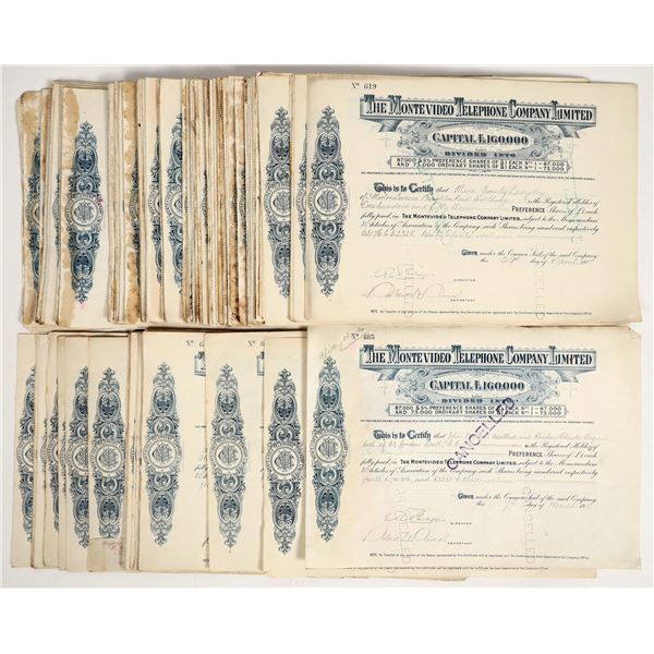 Montevideo Telephone Company Limited Stocks (150+) [206104]