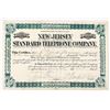 Image 1 : New Jersey Standard Telephone Co. Stock Certificate, 1897 [207363]