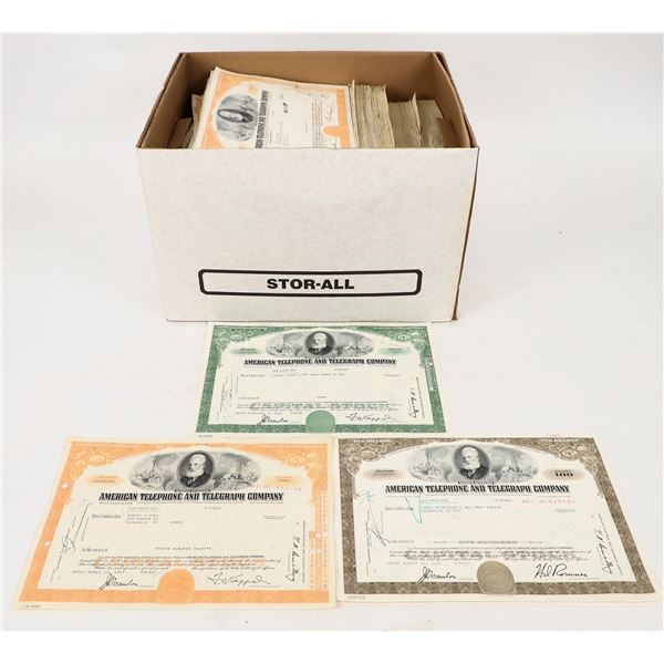 AT&T Stock Box Lot [201990]