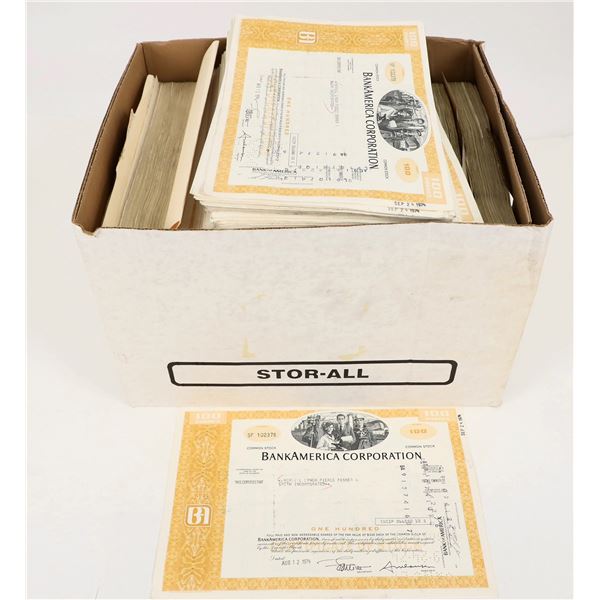 Bank of America Box Lot [201985]