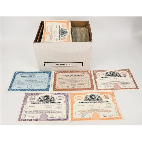 Bristol Meyer and Kaiser Frasier Stocks [206597]