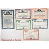 Image 1 : Miscellaneous Gas Company Bonds and Stocks.  [207051]