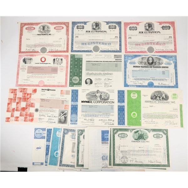 Modern Stock Certificates (27) [207020]