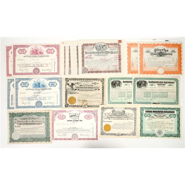 Mystery Collection of Stocks and Bonds [200691]