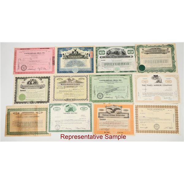 Mystery Collection Of stocks/Bonds [205688]