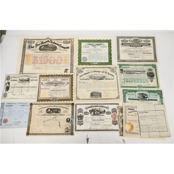 Grab-bag Stock Group (15) incl. Rarities [206682]