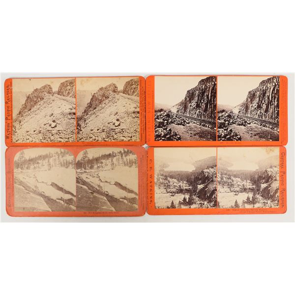 Donner Lake Area Stereoview Group [204602]